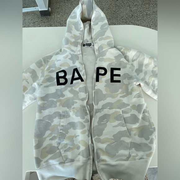 Bape Other - Authentic Bape full zip hoodie size  fits like size  M